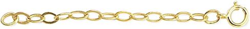DragonWeave 14K Yellow Gold Cable Chain Necklace Extender Clasp in Saudi Arabia