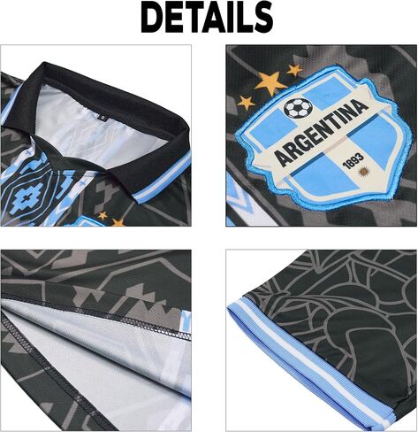Argentina Jersey Men, Argentina Soccer Jersey for Men, Argentina Soccer Shirt, Soccer Jerseys for Football Fans in Saudi Arabia