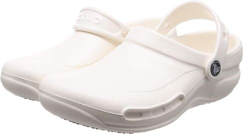 Crocs Unisex Bistro Clog (9 B(M) US Women / 7 D(M) US Men, White) in Kuwait