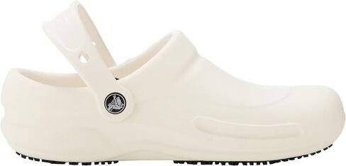 Crocs Unisex Bistro Clog (9 B(M) US Women / 7 D(M) US Men, White) in Kuwait