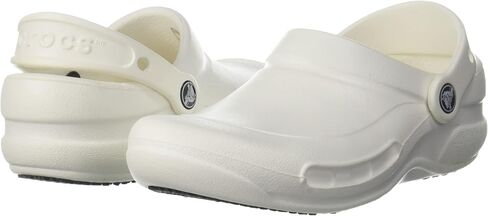 Crocs Unisex Bistro Clog (9 B(M) US Women / 7 D(M) US Men, White) in Kuwait