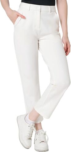 Women's Golf Pants Stretch Ankle Dress Pants 7/8 Work Pants Slacks with 4 Pockets for Business Casual Travel Yoga in Saudi Arabia