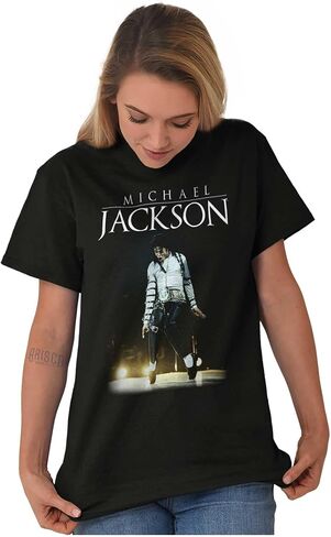 Michael Jackson Bad Tour Toe Stand Graphic T Shirt Men or Women in Kuwait