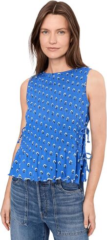 Madewell Side Tie Smocked Tank in Kuwait