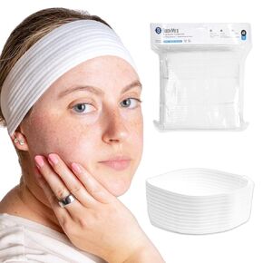 BodyMed Disposable Medical & Spa Headbands - 200 Count, Easy Closure for One-Time Use in Clinical & Spa Setting in Kuwait