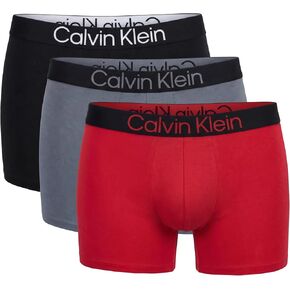 Calvin Klein Men's Cotton Stretch Bold Logo 3-Pack Boxer Briefs in Saudi Arabia