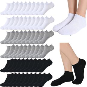 20 Pairs Low Cut Ankle Socks for Women No Show Casual Breathable Athletic Socks Bulk for Sport in Saudi Arabia