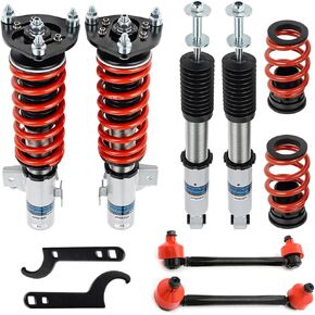FAPO Adjustable Height Coilover Suspension Strut Lowering Kit, Mono-Tube Compatible with Honda Civic 2012-2015 FG FB with Honda civic SI 2012-2013 FG FB Shock in Saudi Arabia