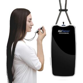 AirTamer A310 Rechargeable Personal Air Purifier, Proven Performance, Virus and Pollutant Tested*, Black with Metal Travel Case in Saudi Arabia