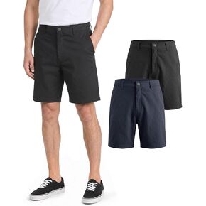 Liloak Chino Shorts Men Shorts Casual Pack 9 Inch Inseam for Golf Summer Lounge Dress Lightweight in Kuwait