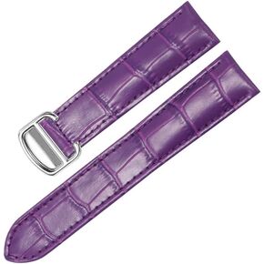 Watch Band For Cartier TANk SOLO RONDE DE Genuine Leather Watch Chain Folding Buckle Watch Strap Accessories Watch Bracelet Belt in Saudi Arabia