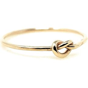 10k Solid Gold Tight Knot Ring in Saudi Arabia