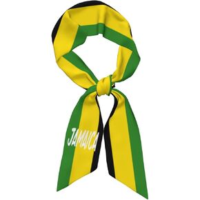 Mexico Mexican Flag Head Scarf Women'S Fashion Neck Satin Scarfs For Bag Long Thin Hair Scarves Gift in Saudi Arabia