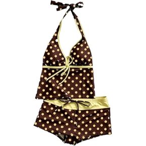2 Piece Flower Y2k Tankini Women Summer Vintage Set Sexy Beach Swimsuit 2000s Bikini Vacation Going Out Outfits in Saudi Arabia