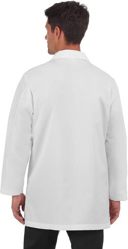 Meta 15007 Fundamentals Mens 34" Lab Coat White 2XL in Kuwait