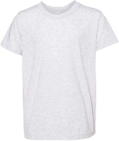 BELLA+CANVAS Youth Triblend Short-Sleeve T-Shirt M White FLK Trblnd in Kuwait