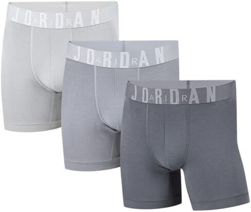 Jordan Nike Flight Super Soft Stretch Modal Men's 3-Pack Boxer Briefs Underwear, Underpants, JM0621 in Kuwait