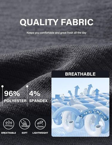 Arjen Kroos Men's Seamless Boxer Briefs 4 Pack Anti-Chafing Shapewear-Moisture Wicking Workout Running Underwear in Kuwait