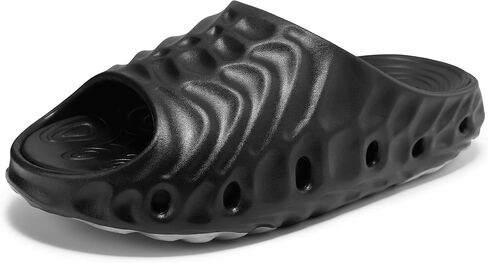 MIXIN Men's Arch Support Recovery Sandals, Lightweight Sport Slides Slippers with Removable Insoles, Open Toe Non-Slip Shoes for Beach, Garden, Travel & Daily Wear in Saudi Arabia