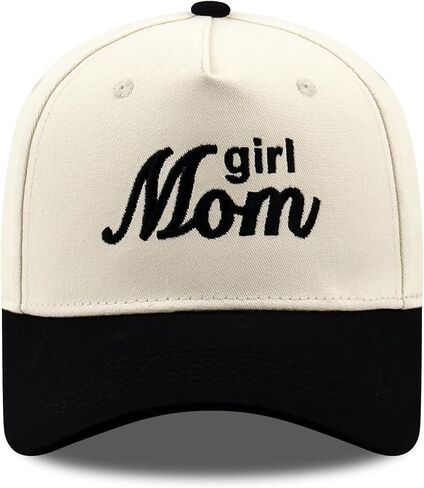 Embroidered Boy Girl Dad Mom Two-Tone Baseball Cap, Classic Dad Hat for Men Women His Her, Family Theme Gift Ideas in Saudi Arabia