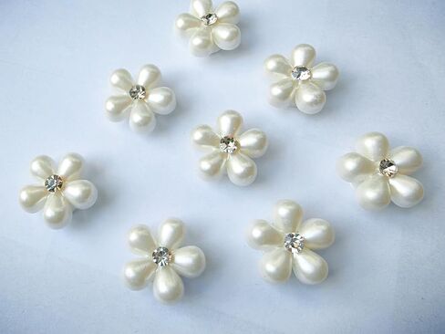 Silver Flower Shoe Charms for Women, Bling Rhinestone Charms for Clog Shoe Decoration in Saudi Arabia