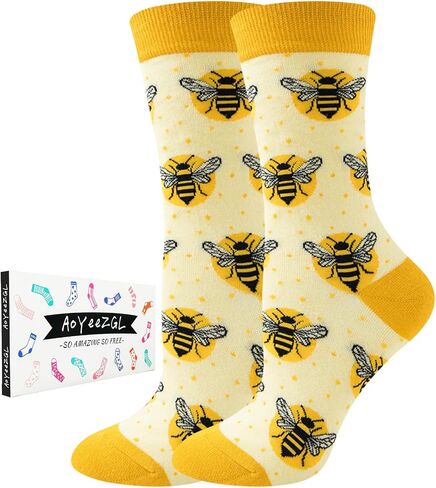 Women Colourful fun Socks,Cute Crazy Animals Socks,Funny Gifts Christmas Stocking Stuffers for Women in Saudi Arabia
