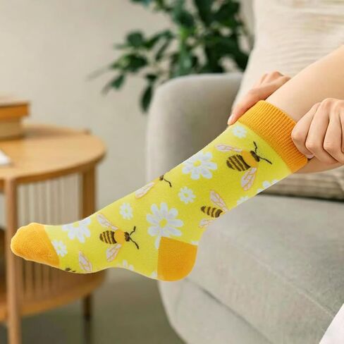 Women Colourful fun Socks,Cute Crazy Animals Socks,Funny Gifts Christmas Stocking Stuffers for Women in Saudi Arabia