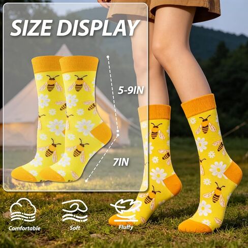 Women Colourful fun Socks,Cute Crazy Animals Socks,Funny Gifts Christmas Stocking Stuffers for Women in Saudi Arabia