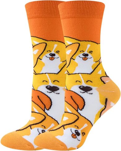 Women Colourful fun Socks,Cute Crazy Animals Socks,Funny Gifts Christmas Stocking Stuffers for Women in Saudi Arabia