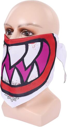 Bowser Jr Scarf Super Bros Cosplay Adult Bowser Costume Accessories Mask Outfit Halloween Props in Saudi Arabia