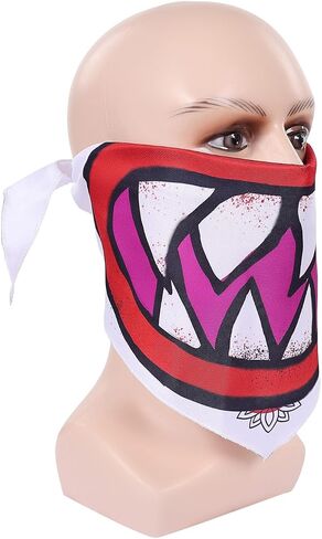 Bowser Jr Scarf Super Bros Cosplay Adult Bowser Costume Accessories Mask Outfit Halloween Props in Saudi Arabia