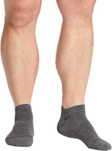 Wide Open Men's Lightweight Ankle Socks – Non-Binding Merino Wool Lifestyle Socks for Wide Feet in Saudi Arabia