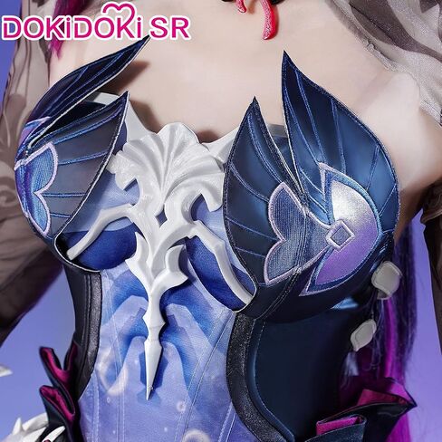 أزياء كيرا كيرا هيسيلينز التأثيرية Doki-SR مجموعة كاملة من لعبة هونكاي ستار رايل هايسيلينز أزياء الهالوين HSR in Kuwait