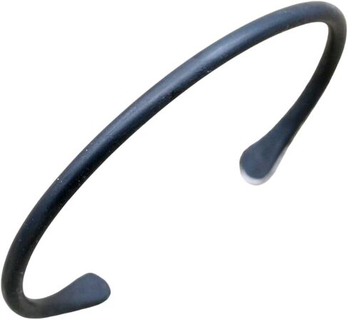 ARTIZANSTORE Thin Iron Bracelet, 6th Gift, Unisex Iron Bracelet, Hand Forged, in Kuwait