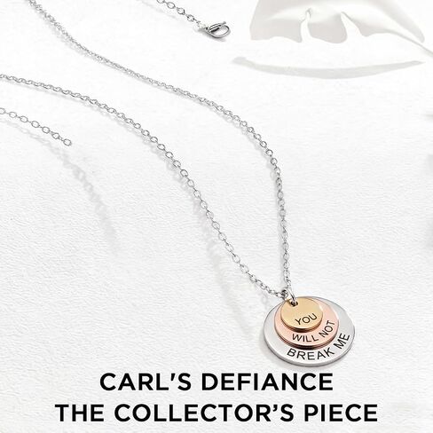 AICase for Dungeon Crawler Carl Merch Inspired Necklace, Jewelry Gifts Outfits Shirt Tshirt Shirts Accessories Stuff Merchandise for Fans Women Men Birthday Book Lovers Mothers Day in Saudi Arabia