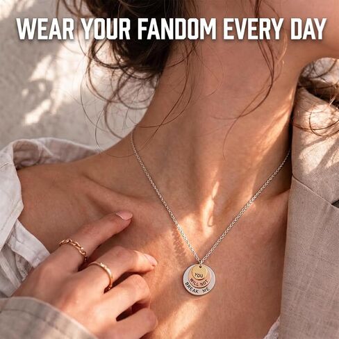 AICase for Dungeon Crawler Carl Merch Inspired Necklace, Jewelry Gifts Outfits Shirt Tshirt Shirts Accessories Stuff Merchandise for Fans Women Men Birthday Book Lovers Mothers Day in Saudi Arabia