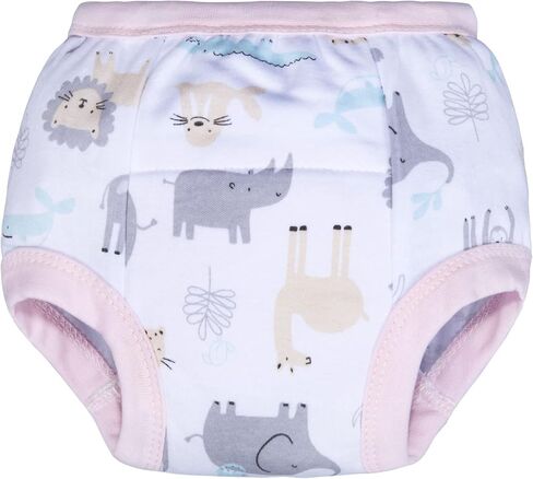 BIG ELEPHANT Baby Girls' Padded Potty Training Pants Underwear 6 Pack, 12-24 Months in Saudi Arabia