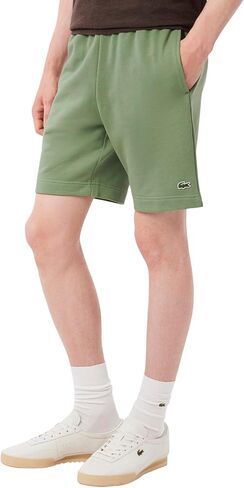 Lacoste Men's Regular Fit French Terry Fleece Shorts in Kuwait
