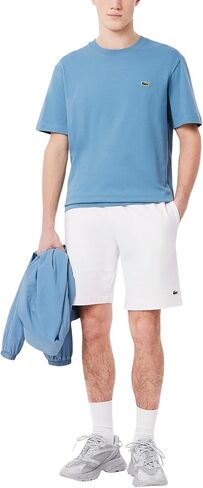 Lacoste Men's Regular Fit French Terry Fleece Shorts in Kuwait