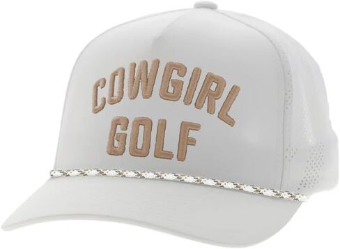 HOOEY Women's Cowgirl Golf Hat - Adjustable Snapback Cap, 5-Panel Outdoor & Casual Baseball Hat for Women in Kuwait