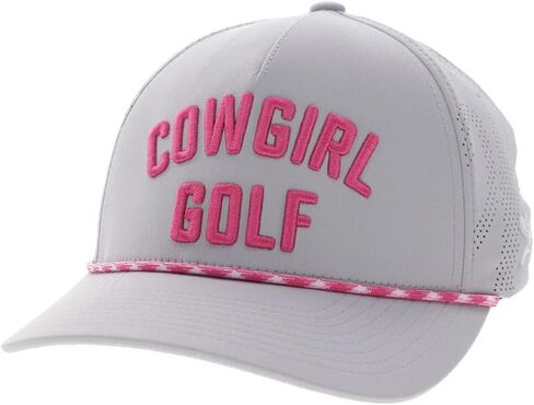 HOOEY Women's Cowgirl Golf Hat - Adjustable Snapback Cap, 5-Panel Outdoor & Casual Baseball Hat for Women in Kuwait