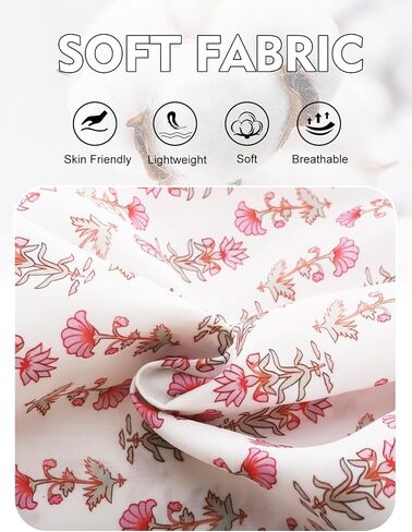 Flygo Summer PJs for Women Set, Womens Floral Pajama Set Ruffle Trim Cami Top and Shorts 2 Piece Lounge Sleepwear Set(Pink-L) in Kuwait