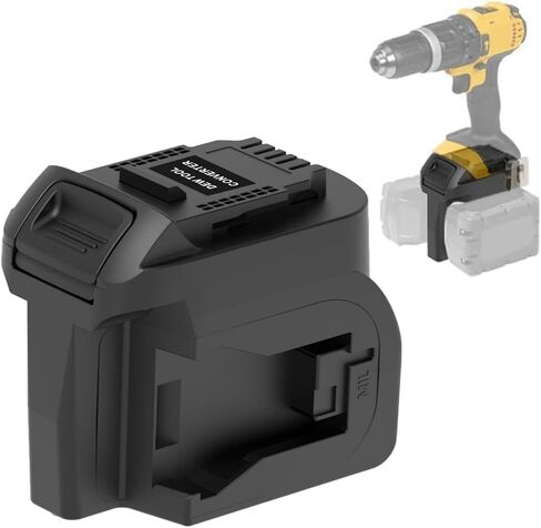 DM20M12 Adapter for Milwaukee M12 12V Power Tools, Battery Adapter Convert for Dewalt 20V & for Milwaukee 18V Li-ion Battery to for Milwaukee M12 12V Power Tools in Kuwait
