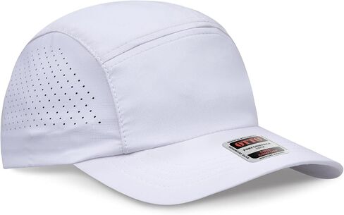 OTTO Cap 5 Panel Running Hat w/Elastic Soft Visor | Bulk Packs in Kuwait