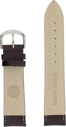 Tech Swiss LEA1434-20SS Watch Band Genuine Leather Calfskin Brown 20 millimeters in Saudi Arabia