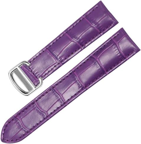 Watch Band For Cartier TANk SOLO RONDE DE Genuine Leather Watch Chain Folding Buckle Watch Strap Accessories Watch Bracelet Belt in Saudi Arabia