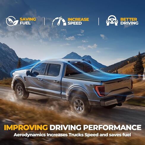 سلالة السيارات الناعمة Tri-Fold Bed Tonneau غطاء متوافق مع 2001-2005 Ford Explorer Sport TRAC 4.2 قدم/50 بوصة قصيرة ، أسود غير لامع فينيل ناعم. in Kuwait