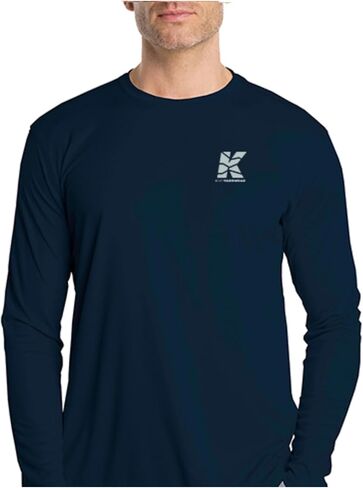 Kujo SunFlex Men's UPF 50+ Long Sleeve Sun Protection Shirt – Moisture Wicking, Quick Dry, Anti-Odor | Outdoor & Yard Work in Saudi Arabia