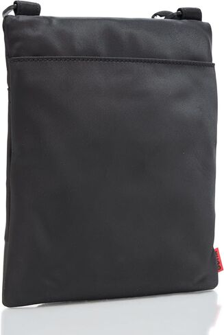 HUGO, Shade Logo Mini Crossbody Bag, black gloss, PCE. in Kuwait