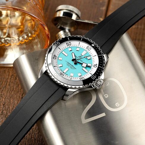 MiLTAT Quick Release FKM27 Black FKM Rubber Watch Strap in Kuwait